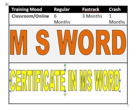 Course - Diploma in Computer Application - 6 Month